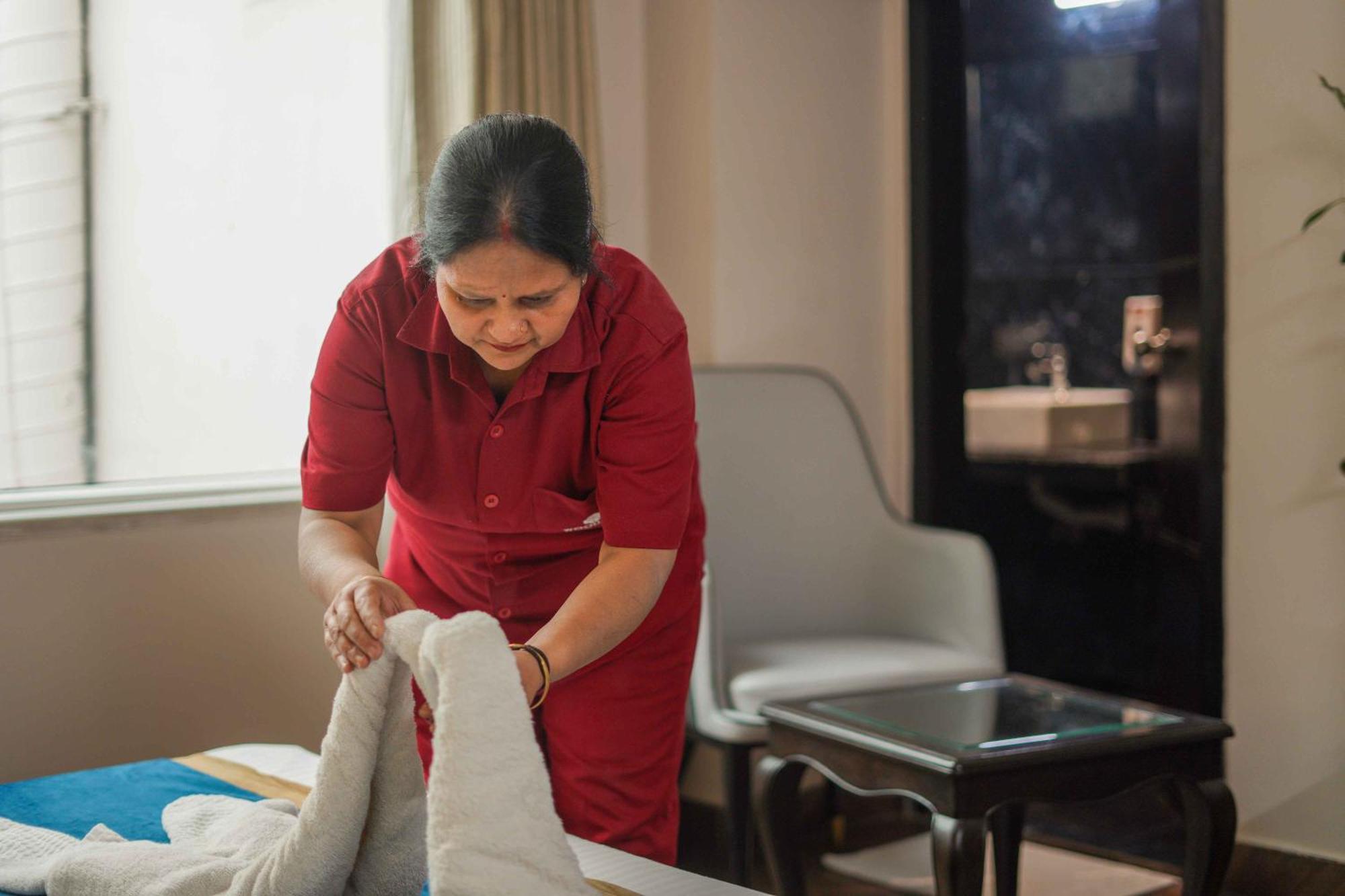 Woodapple Residency Neu-Delhi Zimmer foto
